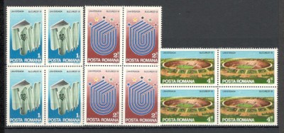 Romania.1981 Universiada bloc 4 YR.706 foto
