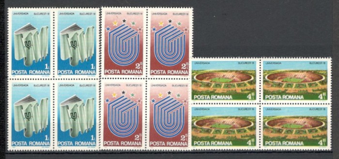 Romania.1981 Universiada bloc 4 YR.706