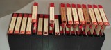 - 17 carcase vintage sistem box ( perioada anilor 1970 ) - pt. casete audio pt. colectie - d&eacute;cor - etc BASF