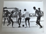 &quot;Fotbal de strada&quot; fotografie originala Brazilia cca 1970