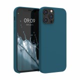 Husa pentru Apple iPhone 12 Pro Max, Silicon, Verde, 52644.57, Carcasa, Kwmobile