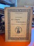 Cuvantarea M. S. Regelui Ferdinand I. Sedinta Solemna dela 29 Maiu 1915