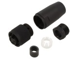 Conector 7/8" mamă, 5 pini, IP67
