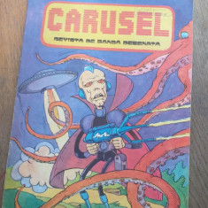 CARUSEL, revista de banda desenata, nr 3,1990/Semnata olograf de Valentin Tanase