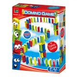 Joc de Societate Domino, 100 Piese, Multicolor, V&acirc;rsta 4+ Ani, Oem