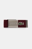 Lacoste curea culoarea bordo, RC2012