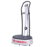 Aparat Vibromasaj VibroGym inSPORTline Lotus, Model Argintiu