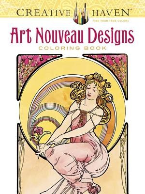 Creative Haven Art Nouveau Designs Coloring Book foto