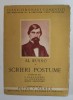 AL . RUSSO - SCRIERI POSTUME , EDITIE INTERBELICA , COPERTA CU URME DE UZURA SI MICI FRAGMENTE LIPSA , PAGINI NETAIATE