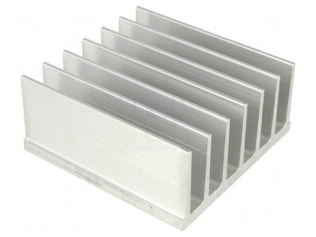 Radiator Aluminiu cu Aripioare 80x78x35mm