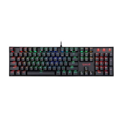 Redragon Mitra tastatura mecanica RGB cu switch-uri rosii foto