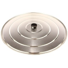 Capac din aluminiu pentru tigaie paella, diametru 40cm, maner plastic, Garcima, GRC60442
