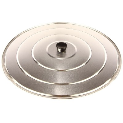 Capac din aluminiu pentru tigaie paella, diametru 40cm, maner plastic, Garcima, GRC60442 foto