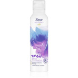 Dove Bath Therapy Renew spumă pentru duș Wild Violet &amp; Pink Hibiscus 200 ml