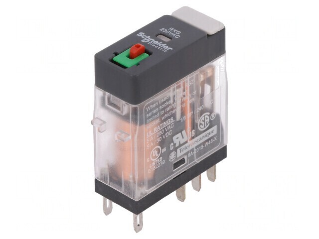 Releu Electromagnetic DPDT 230V 5A Soclu