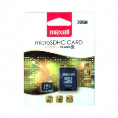 Card microSDHC Maxell, 32 GB, seria X, clasa 10 foto