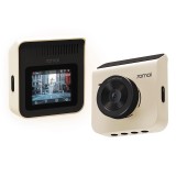 Camera auto DVR Xiaomi 70MAI A400 Crem, 1440P, IPS 2.0&quot;, 3.6MP,&nbsp;Filmare 145&deg;, Night Vision, Monitorizare parcare, Slot memorie, 500mAh