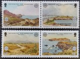 BC373, Isle of Man 1986, serie peisaje, flori, fauna, europa cept