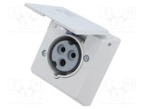 Conector alimentare AC trifazat IP&amp;S 250V soclu mamă AMPHENOL IP44