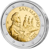 Monedă de circulație de 2 euro din San Marino - Stema San Marino 2024-UNC