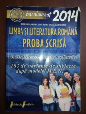 Bacalaureat 2014 limba si literatura romana- Cosmin Borza foto