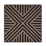 Panou acustic de perete Deco VII cu aspect de stejar tratat cu ulei, 60x60x1,8 cm