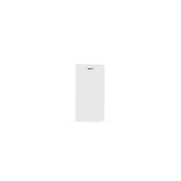 HUSA FLIP CARTE/STAND HUAWEI P8 INCHIDERE MAGNETICA ALB foto