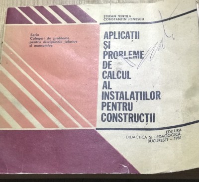 DVP30 Constructii - Calculul instalatiilor pentru constructii foto
