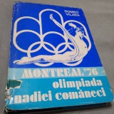 MONTREAL 76 OLIMPIADA NADIEI COMANECI 1977 CARTONATA SUPRACOPERTA