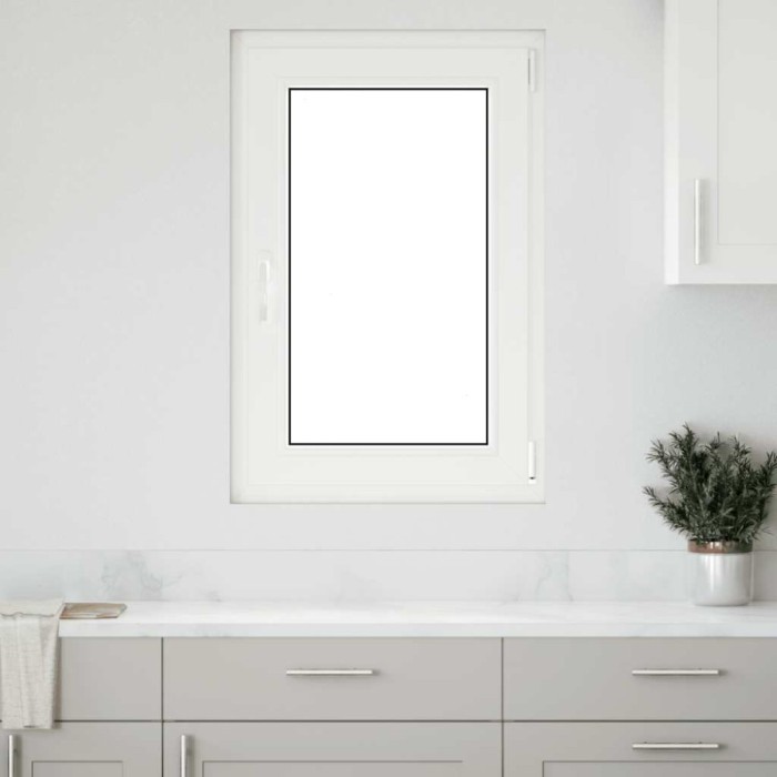 Fereastra de subsol 60x80 cm Rabatabil DIN dreapta Antracit