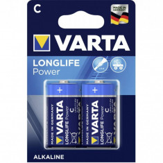 Set baterii VARTA C R14 LONGLIFE Power alcaline 2buc