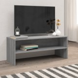 Comoda TV, gri sonoma, 100x40x40 cm, lemn compozit GartenMobel Dekor, vidaXL