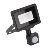 Proiector Senzor SMD Slim LED 10W Negru, NOVelite