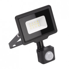 Proiector Senzor SMD Slim LED 10W Negru