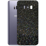 Cumpara ieftin Set Folii Skin Acoperire 360 Compatibile cu Samsung Galaxy S8 Plus (2 Buc) - ApcGsm Wraps Galactic Rainbow, Oem