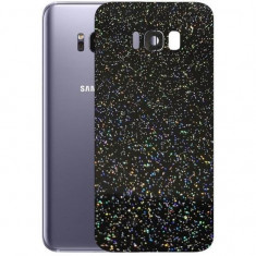 Set Folii Skin Acoperire 360 Compatibile cu Samsung Galaxy S8 Plus (2 Buc) - ApcGsm Wraps Galactic Rainbow