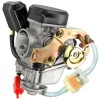 Carburator Scuter Chinezesc GY6 4T 50cc 49cc Flex Tech, Adly, Baotian, Kymco, Peugeot, Zipp, etc. Diametru 18mm, Soc Electric