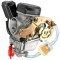 Carburator scuter ERING 50 49cc 50cc 4T