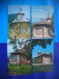 HOPCT LOT 2872 BISERICA VORONET -JUD SUCEAVA- 4 CARTI POSTALE-CIRCULATE