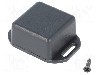 Carcasa ABS, 35mmx35mmx20mm, IP54, HAMMOND - 1551MFLBK
