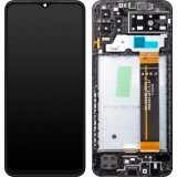 Cumpara ieftin Display cu Touchscreen Samsung Galaxy A13 A137, cu Rama, Negru, Service Pack GH82-29228A