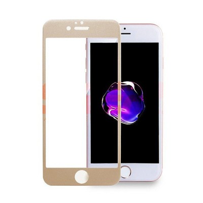 Geam protectie display sticla 4D Huawei P8 Lite GOLD foto