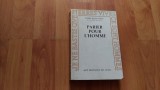 PARIER POUR L HOMME-PIERRE-HENRI SIMON