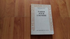 PARIER POUR L&amp;#039;HOMME-PIERRE-HENRI SIMON foto