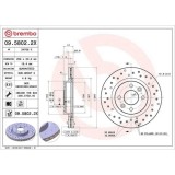 Set disc frana Dacia 1410 Saloon 09.85-12.98, Logan (Ls) 08.04-, Logan Express (Fs) 10.07-, Logan 2 10.12-, Logan Mcv (Ks) 02.07-, Sandero 06.08-; Da