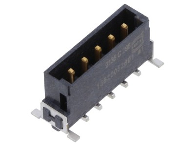 Conector PCB-PCB tată 5 pini 2,54mm foto