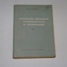 Tehnologia metalelor intrebuintate in transporturi - Vissarion - Vol. II