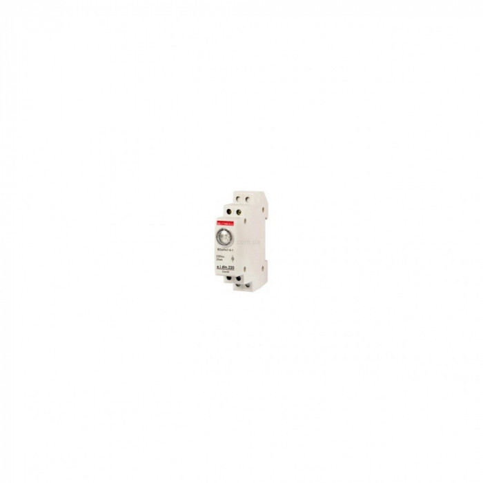 Imdicator LED pentru sina DIN 230V rosu E-Next EN-P059001