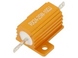 Rezistor Bobinat cu Radiator 10&Omega; 25W &plusmn;5% 50ppm/&deg;C pentru Lipit