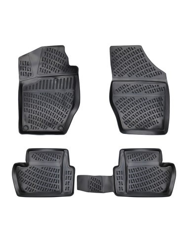 Set covorase auto din cauciuc tip tavita pentru Citroen C4 II 2010-2018